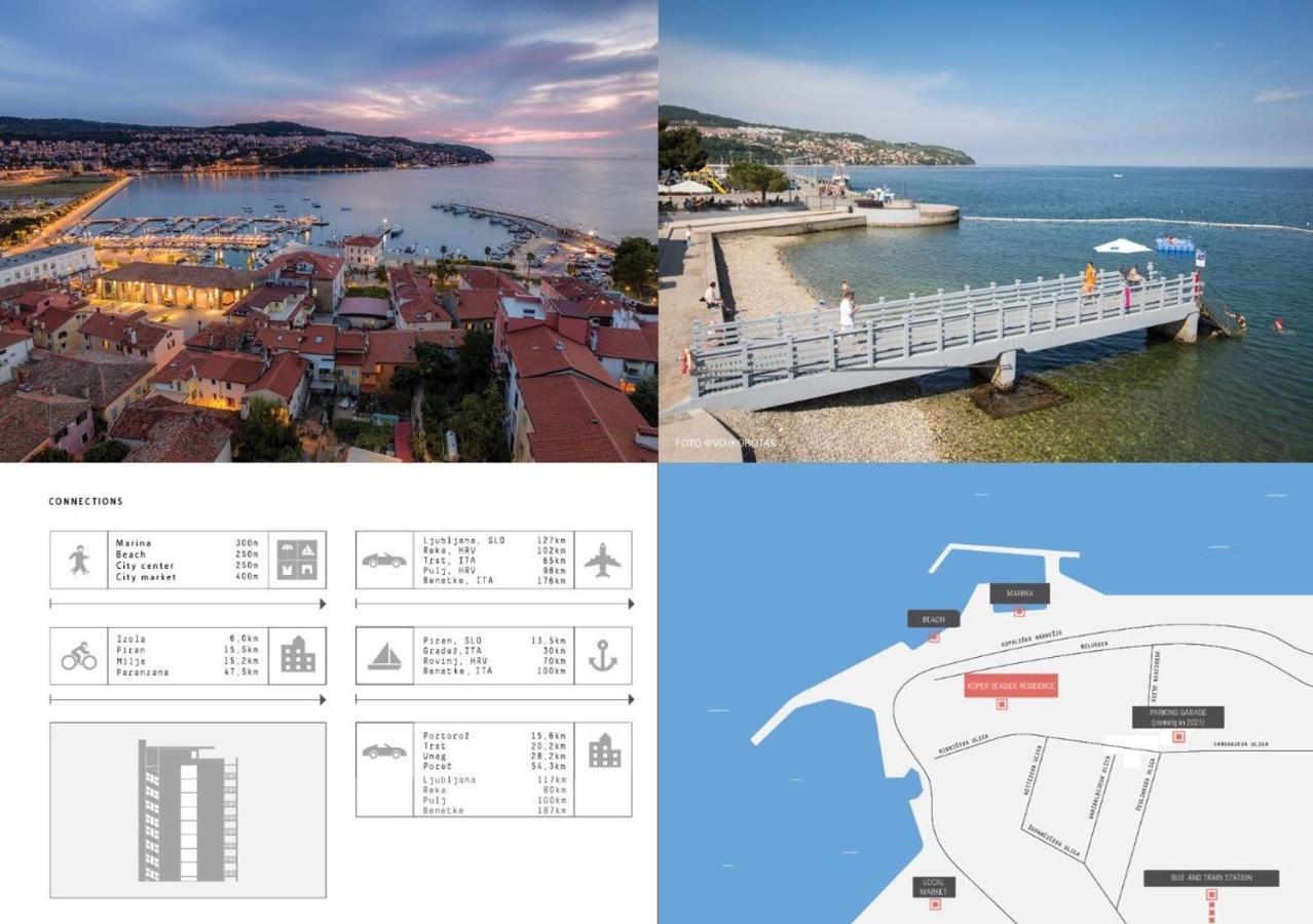 Koper Seaside Residence エクステリア 写真